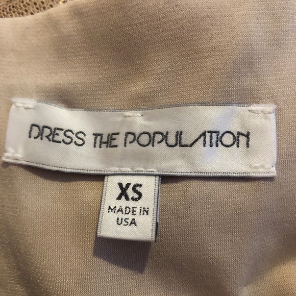 SOLD Dress the Population sequined deep v neck - Picture 8 of 8